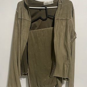 Suade Vintage Track Suit